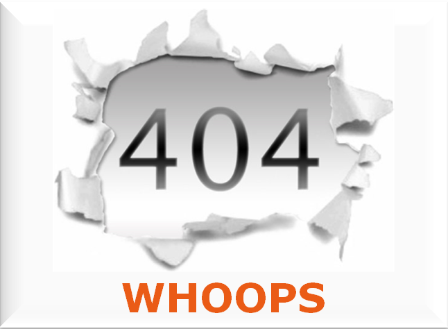 404 Error - Sogar unser Callcenter macht mal Fehler 